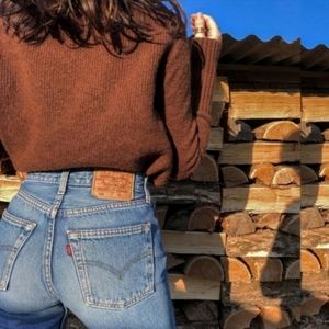 Levi's 501 button fly jeans